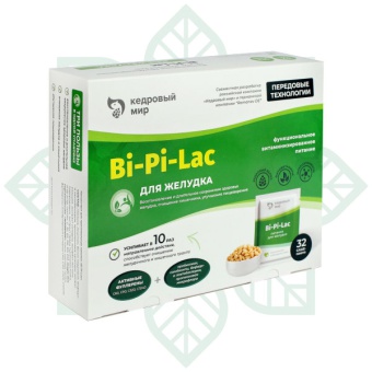 Bi-Pi-Lac питание для желудка 3 в 1 (симбионты,пребиотики,фитовитамины)